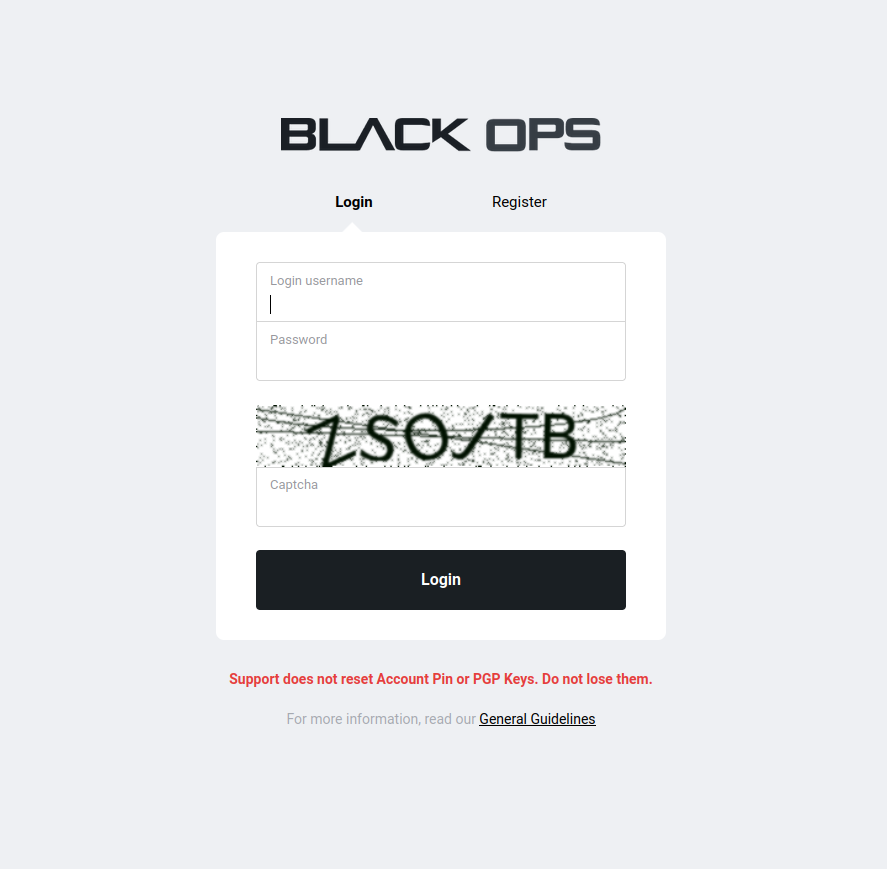 Secure Login